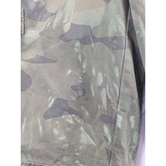 Gap Woodland Camo Cargo Shorts Mens 28 Green Brown Black Hunting Outdoor Hiking - Picture 9 of 14